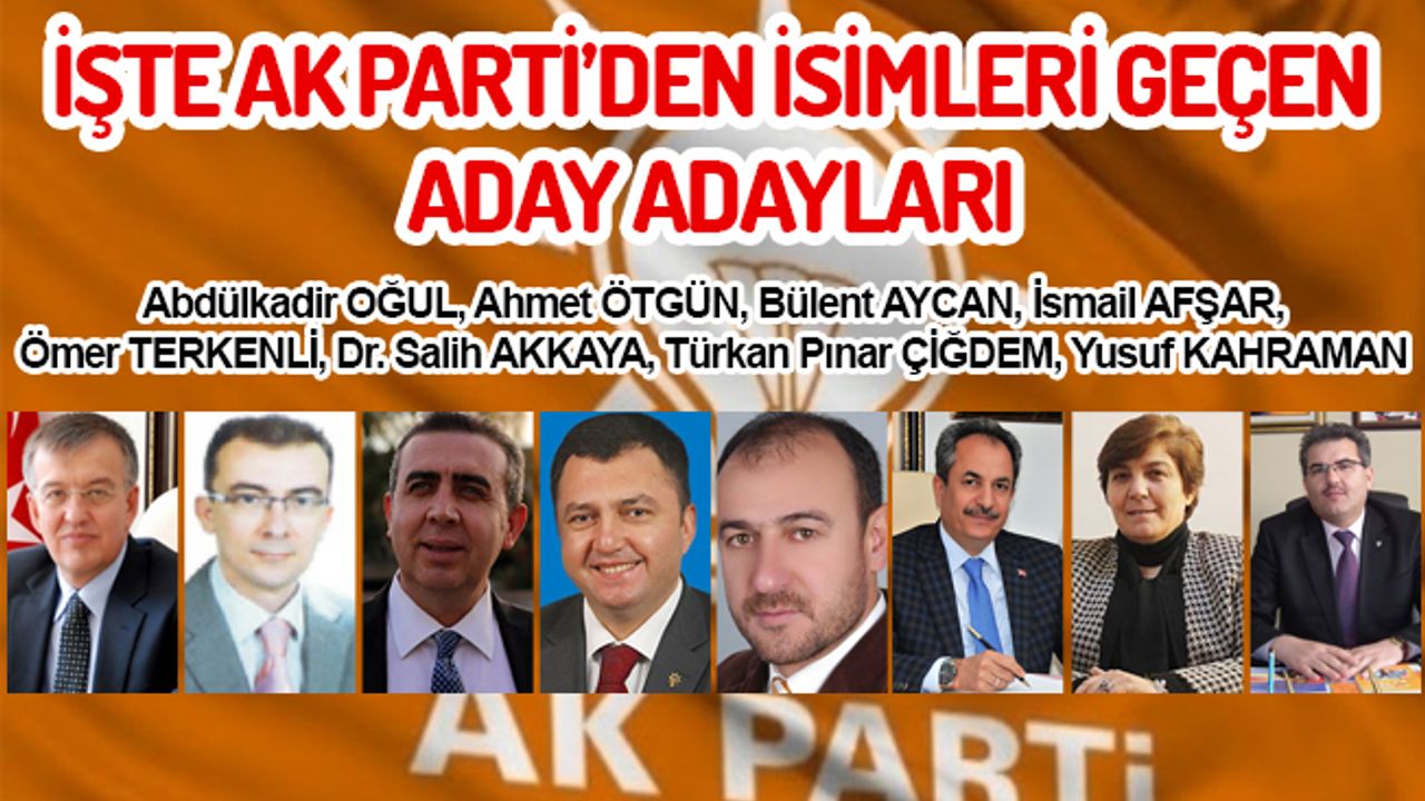 ANKETİMİZE KATILARAK  PARTİNİZİN AKŞEHİR BELEDİYE BAŞKAN ADAYINI SİZ BELİRLEYİN!