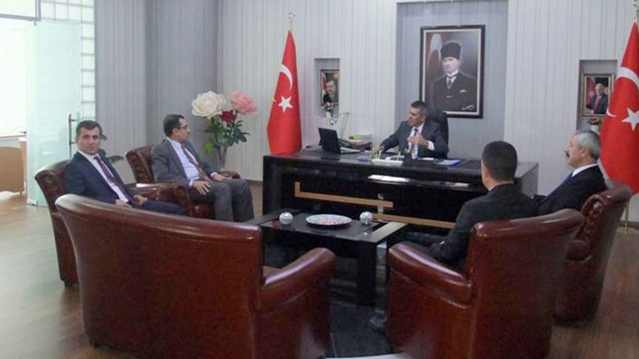 KONYA VERGİ DAİRESİ BAŞKANI KAYMAKAMI ZİYARET ETTİ