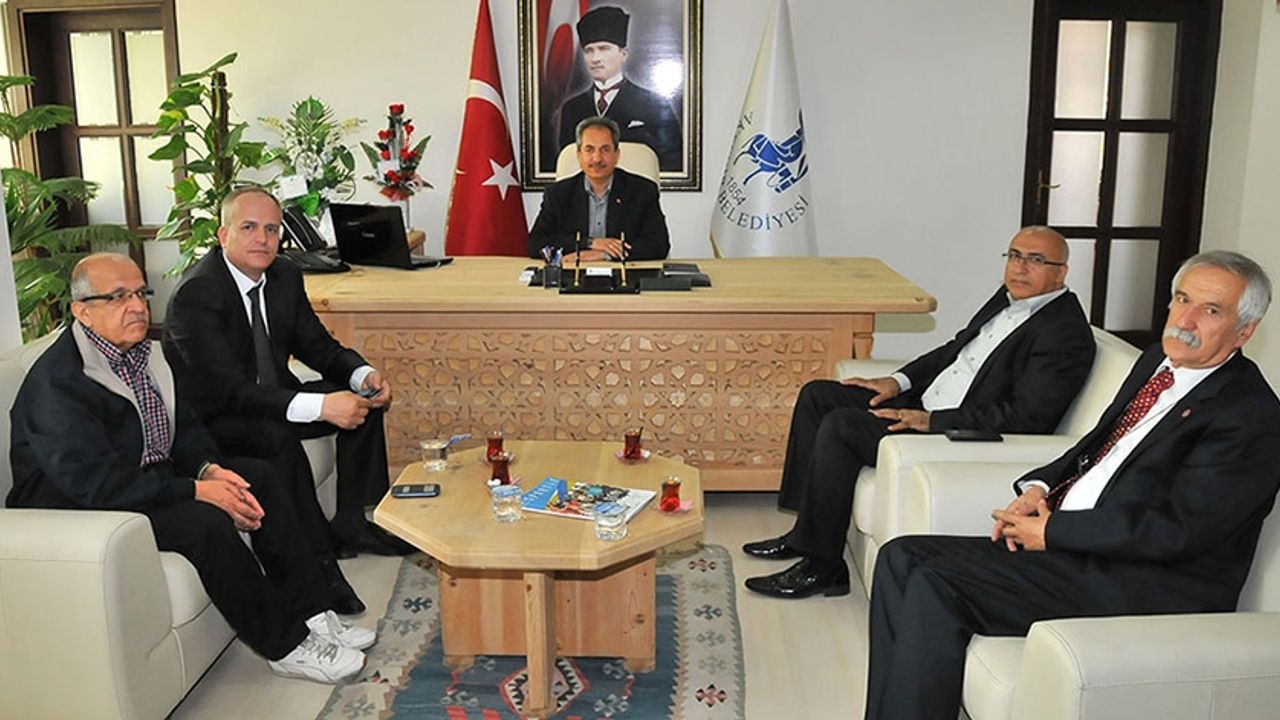 Spor faaliyetleri Daire Başkanı Ömer Kalkan'dan Başkan Akkaya'ya ziyaret