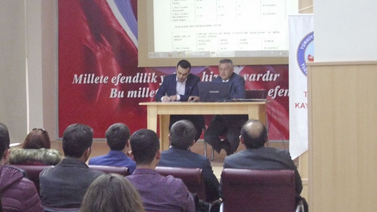 TUZLUKÇUDA TEOG BİLGİLENDİRME TOPLANTISI