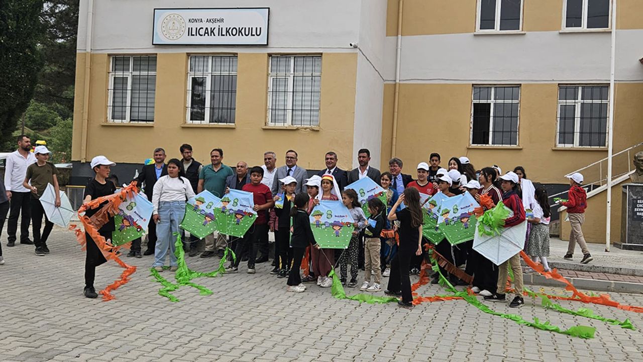 Ilıcak’ta Renkli Uçurtma Şenliği
