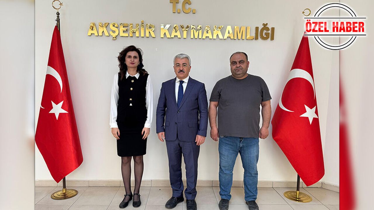 Kaymakam Dr. Mustafa Yiğit: “Üreten Akşehir İçin Her Alanda Çalışıyoruz”