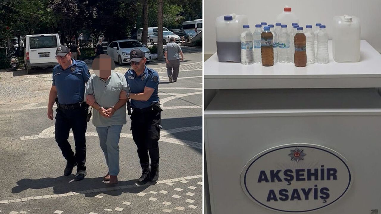 Akşehir’de Sahte İçki Üretimine Darbe