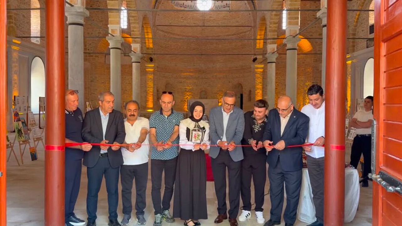 Akşehir Tarihi Kilise’de Sanat Dolu Yıl Sonu Sergi