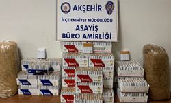 AKŞEHİR’DE KAÇAK TÜTÜN OPERASYONU