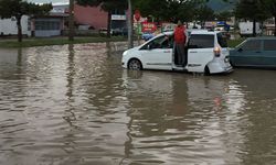 AKŞEHİR YAĞMURA TESLİM OLDU!