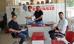 AKSEVDER’DEN GAZETEMİZE ZİYARET