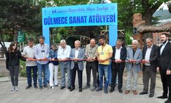 GÜLMECE SANAT ATÖLYESİ SERGİSİ AÇILDI