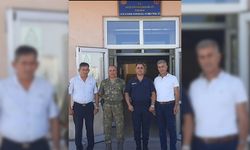 CEZAEVİ KARAKOL KOMUTANI VE GAZİ ERGÜNDÜZ’E ZİYARET