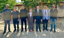 KAYMAKAM NAS’TAN ŞEHİT AİLESİNE ZİYARET