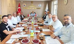 GIDA İHTİSAS ORGANİZE SANAYİ BÖLGESİ MÜTEŞEBBİS HEYET TOPLANTISI BORSADA YAPILDI