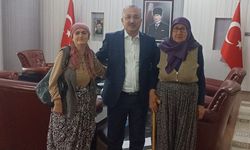 ŞEHİT ANNESİNDEN KAYMAKAM ÖZEL’E ZİYARET