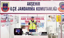 AKŞEHİR JANDARMA, TARIM FUARINI FIRSATA ÇEVİRDİ