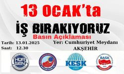 ÖĞRETMENLER 13 OCAK'TA İŞ BIRAKIYOR