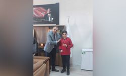Eren Karakoç, İlçe Milli Eğitim Müdürünü Ziyaret Etti