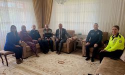 Kaymakam ve Emniyet Müdürü’nden Şehit Ailelerine Anlamlı Ziyaret