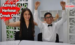 Özel Eğitim Öğrencisi İsa Özcan’dan Gururlandıran Başarı