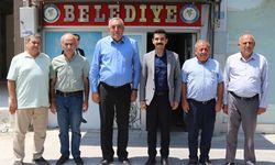 Kaymakam Çınarka’dan Başkan Akbuğa’ya Veda Ziyareti