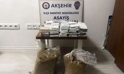 Afyon Plakalı Araçta Kaçak Tütün ve Sigara Yakalandı