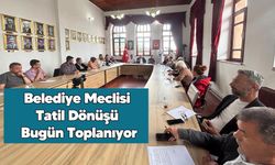 Ağustos Gündeminde 12 Madde Görüşülecek