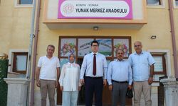 Yunak Kaymakamı Atasoy'dan Okullara Bir Dizi Ziyaret