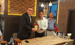 Müdür Kahraman’a Veda Yemeği