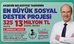 Sosyal Destek Projesinde 3. Ödeme Tamamlandı