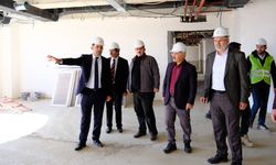 Kaymakam Yiğit’ten Adalet Sarayı İnşaatına İnceleme