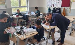 İşcan'dan Saray İlk ve Ortaokuluna Ziyaret