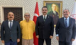 Yunak Kaymakamı Taşavlı’ya Hayırlı Olsun Ziyaretleri