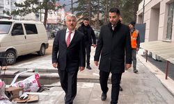 Kaymakam Yiğit’ten Yeni İlçe Sağlık Binasına İnceleme