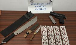 Uygulamada Uyuşturucu Hap ve Silah Ele Geçirildi