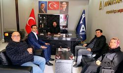 Hürriyetçi Eğitim Sen Akşehir Temsilciliğinden Anahtar Parti’ye Ziyaret
