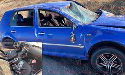 D-300 Karayolunda Trafik Kazası: 2 Yaralı