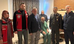 Şehit Ailelerine Anlamlı Hastane ve Ev Ziyareti