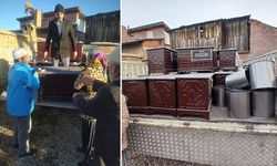 Akşehir’de İhtiyaç Sahibi Ailelere Soba Desteği