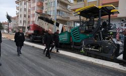 Dr. Vahdi Yamalık Caddesi Asfaltlanıyor