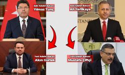 Adalet Bakanlığına Akın Gürlek, İçişleri Bakanlığına Mustafa Çiftçi atandı