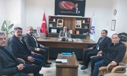 Türk Eğitim-Sen’den İlçe Milli Eğitim Müdürü Topaloğlu’na Ziyaret