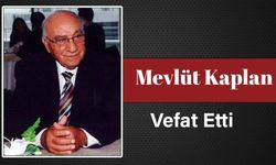 Hemşehrimiz ve Yazarımız Dr. Mevlüt Kaplan Vefat Etti