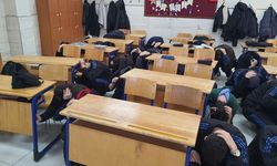 Öğrencilere “Çök-Kapan-Tutun” Eğitimi