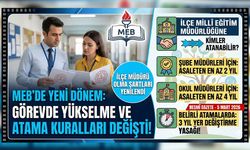 MEB'de İlçe Müdürü Olmak Zorlaştı: İşte Yeni Kriterler!