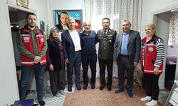 Gazi Halil Tanır Umre’ye Uğurlandı, Şehit Ailelerine Anlamlı Ziyaret