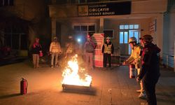 Gölçayır Mahallesi’nde Afet Bilinci Eğitimi Verildi