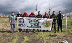 Yaren Arama Kurtarma’dan Orman Haftası’nda Fidan Dikimi