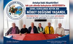 Antalya AKSEVDER’de 34 Yıl Sonra Yeni Bir Dönem Başladı!