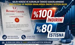 Vergide Yeni Teşvik İndirim Oranları %100'e Çıkarıldı!