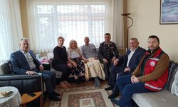 Gazi ve Şehit Babasına Moral Ziyareti