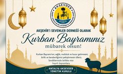 Antalya Aksevder’den Birlik, Beraberlik Ve Dayanışma Dolu Bayram Mesajı