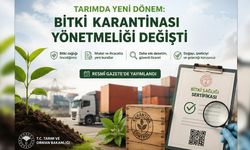 Bitki Sağlığı Sertifikalarında Dijital Dönem Başlıyor